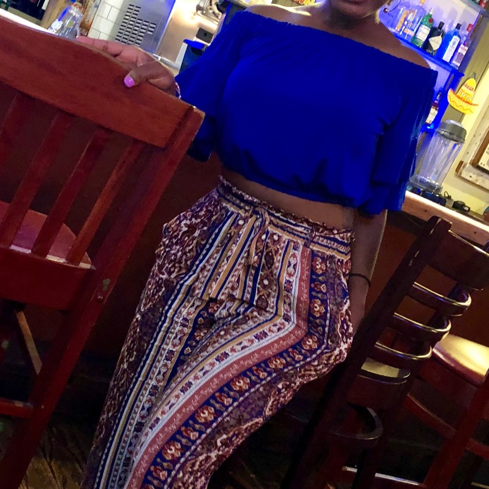 Off the shoulder blouse